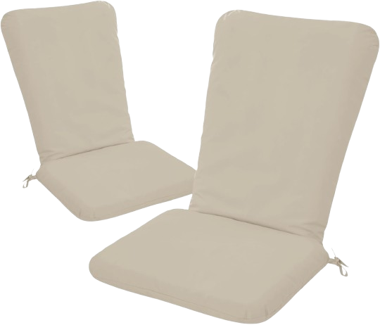 Two Piece Waterproof Seating Set with Machine Washable Covers